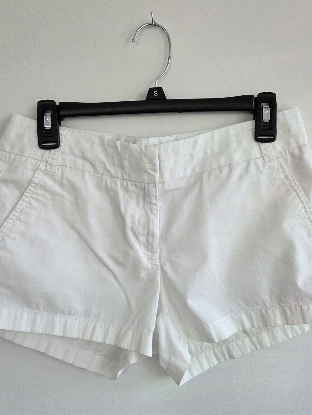 J. Crew White Cotton Shorts, size 2